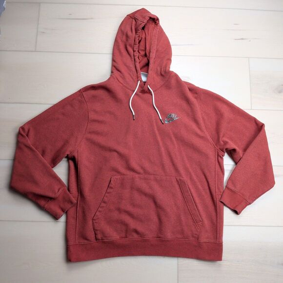 Nike Hoodie Mens XL Move to Zero Revival Burnt Orange Pullover DH1033-670 - Picture 1 of 11
